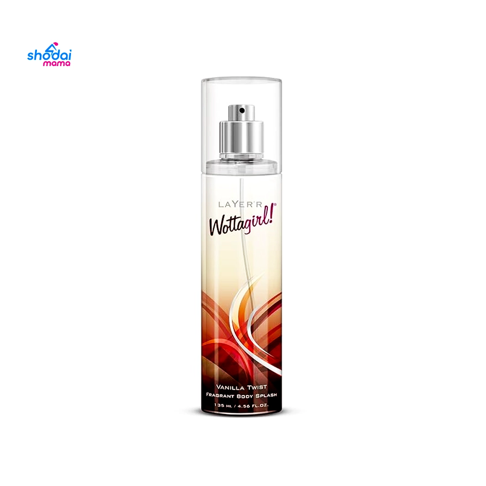 Layer'r Wottagirl Body Splash Vanilla Twist 135 ml